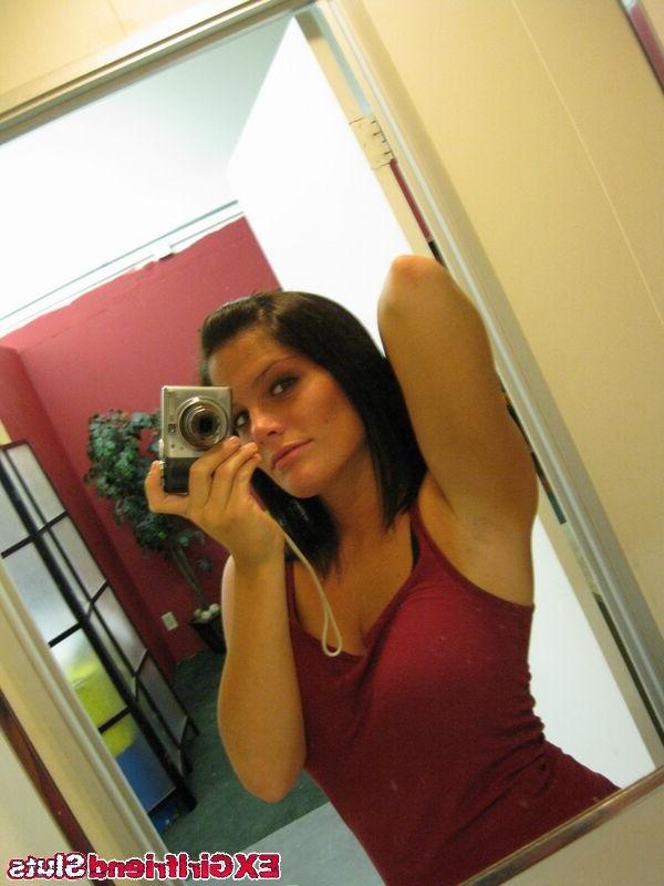 15P Amateur girlfriend self shoting