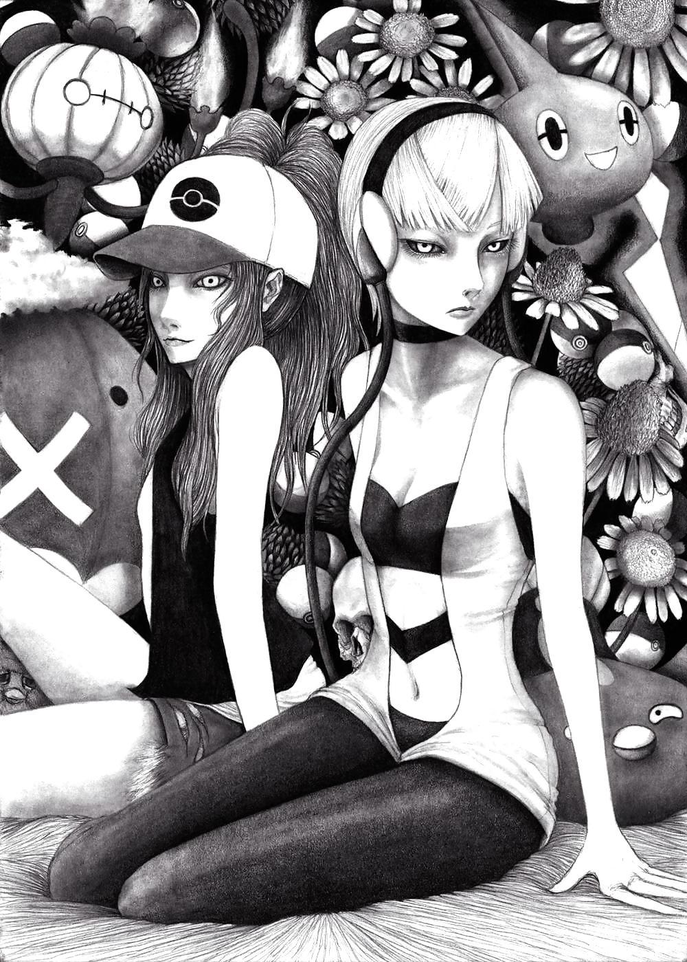 25P Pantyhose & Tights Anime-Manga-Hentai Vol 16: Pokemon 1.