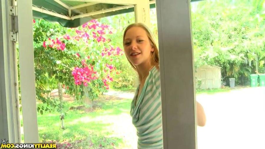 16P Blonde fresh face Sydney Cross banged and creamed