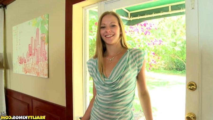16P Blonde fresh face Sydney Cross banged and creamed