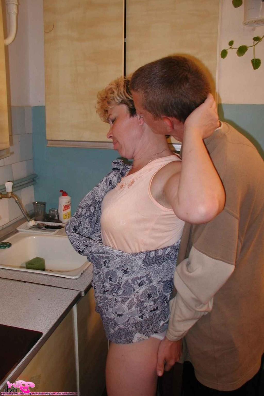 18P Paul pounds Deeta in the kitchen