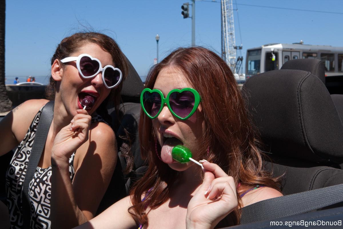 20P Melody Jordan and Princess Donna are out on a roadtrip, and having the time of t