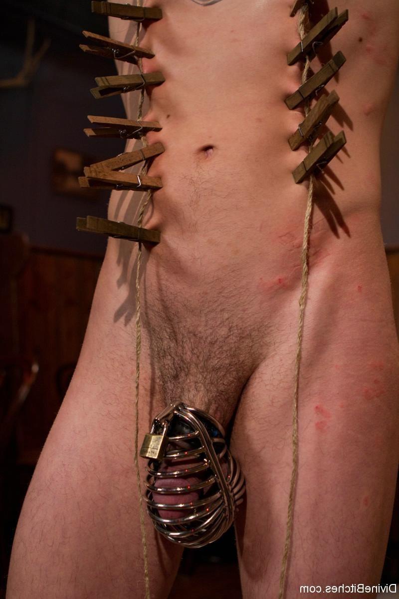 24P Mistress humiliates &amp;amp; punishes her cuck with three black studs!