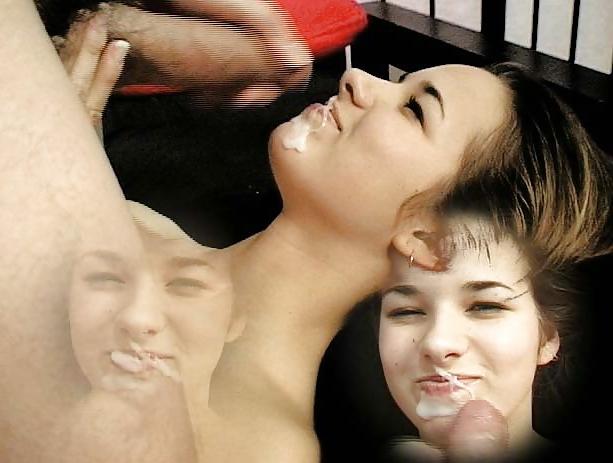 25P Brunette wildcat posing, fucking and licking cum
