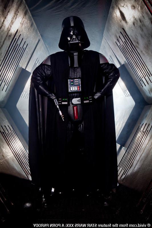 16P Allie Haze as Princess Leia sucking Darth Vaders cock