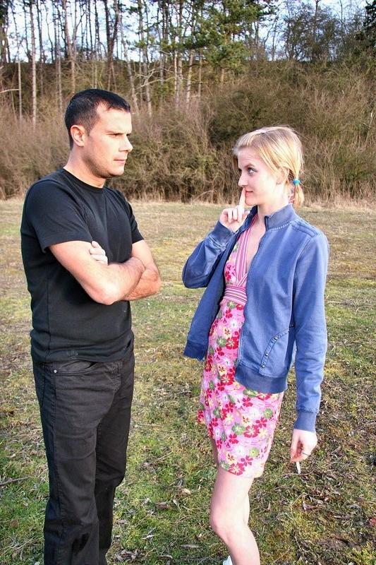16P A smoking teenager screwing her horny boyfriend outdoors