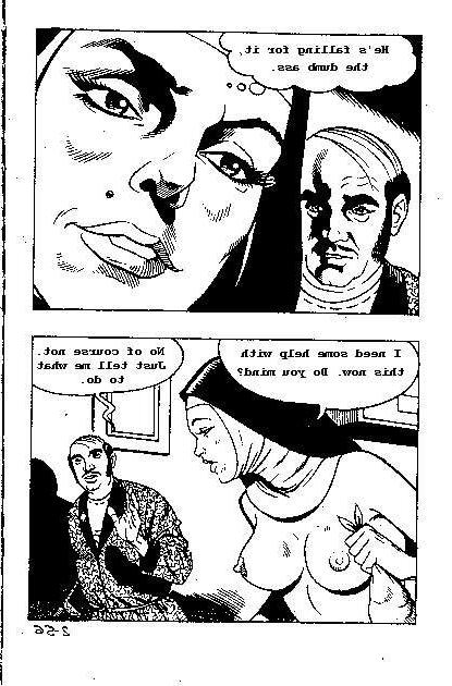 15P horny nun gets a lesson in anal sex