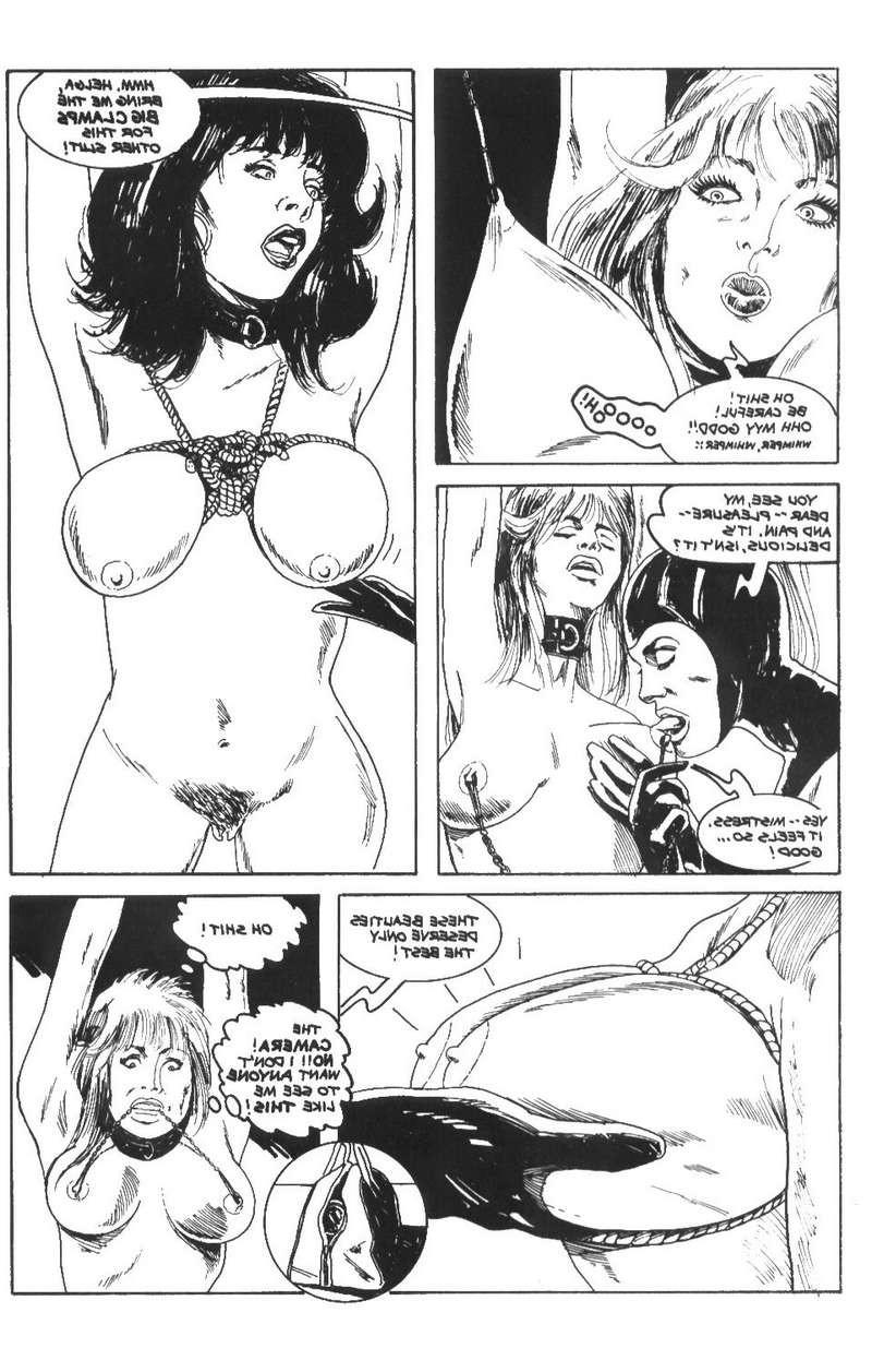 12P BDSM lesbian cartoon orgy