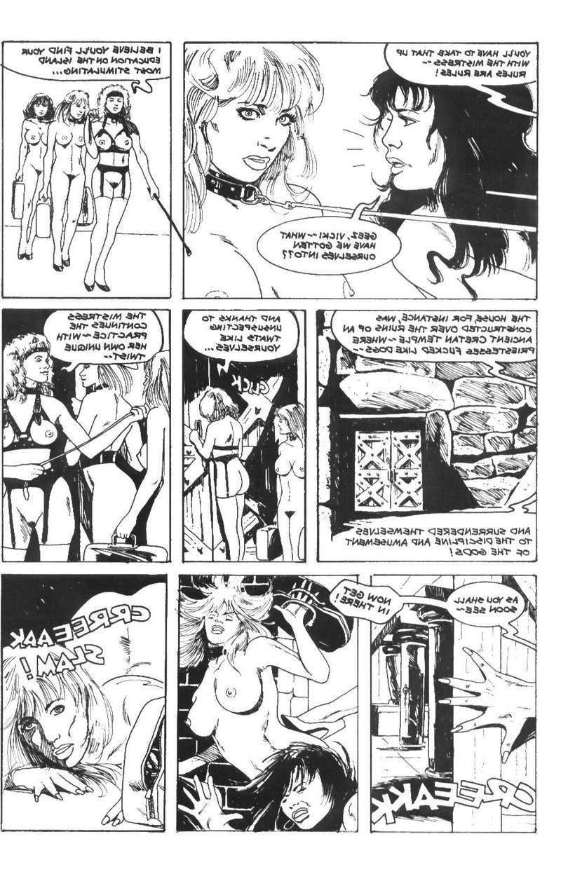12P BDSM lesbian cartoon orgy