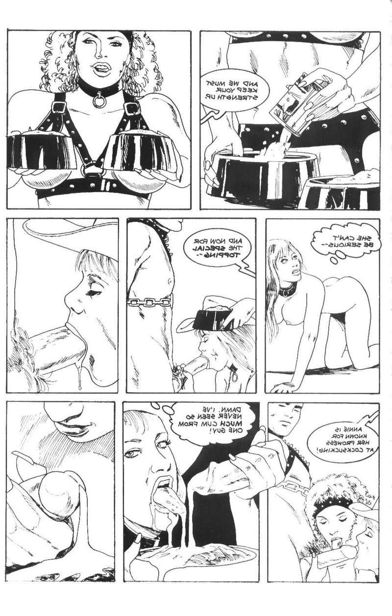 12P BDSM lesbian cartoon orgy