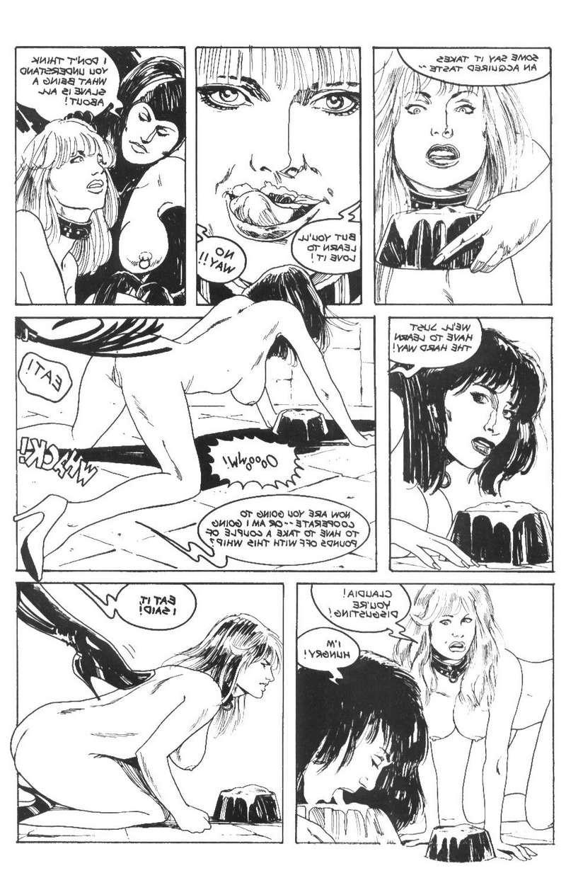 12P BDSM lesbian cartoon orgy