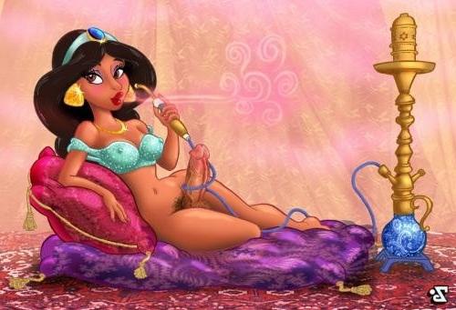 10P Princess Jasmine futanari porn