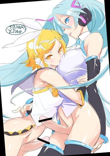 11P Futa hatsune Miku anime porn