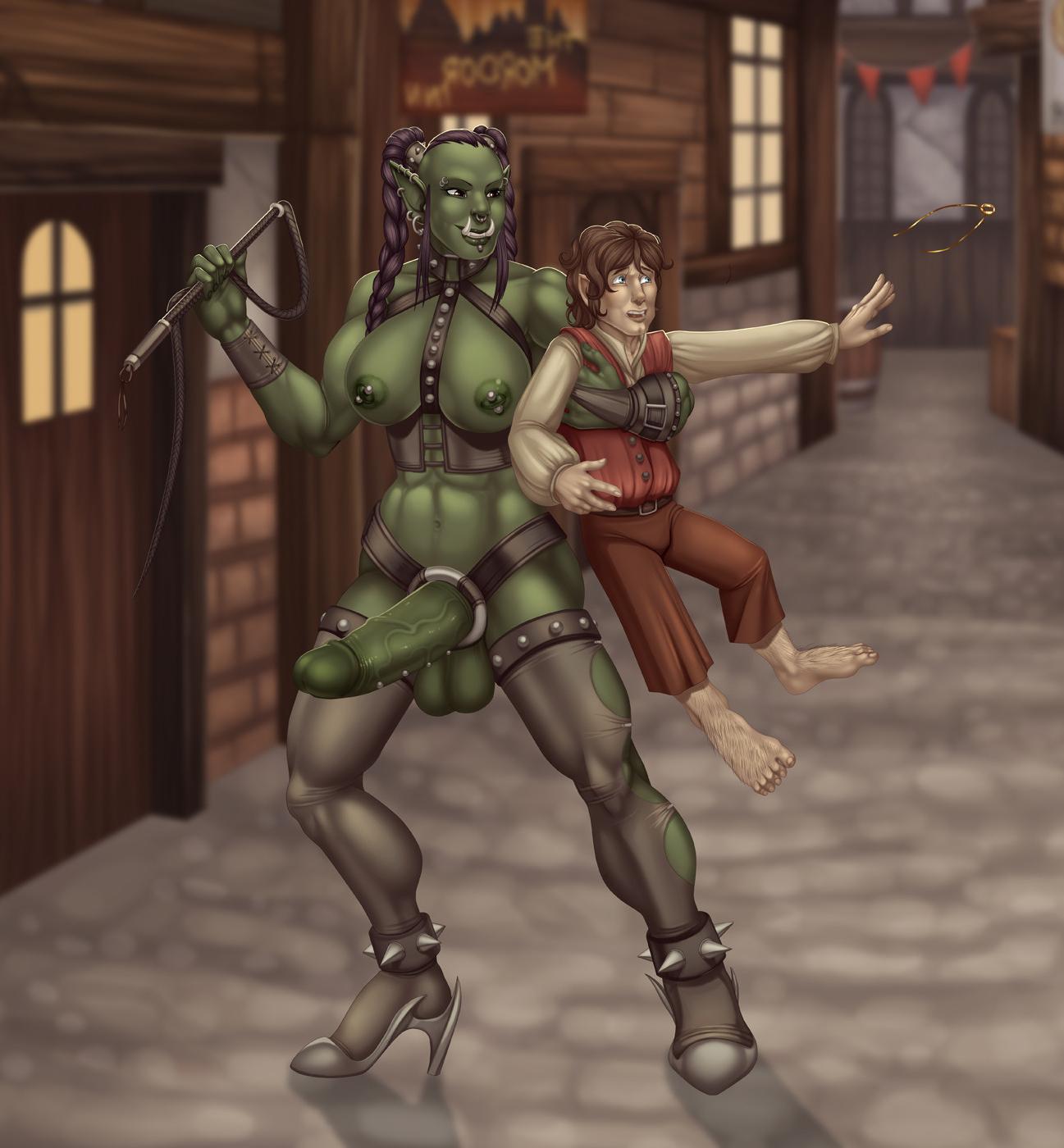 13P Orc shemale anime