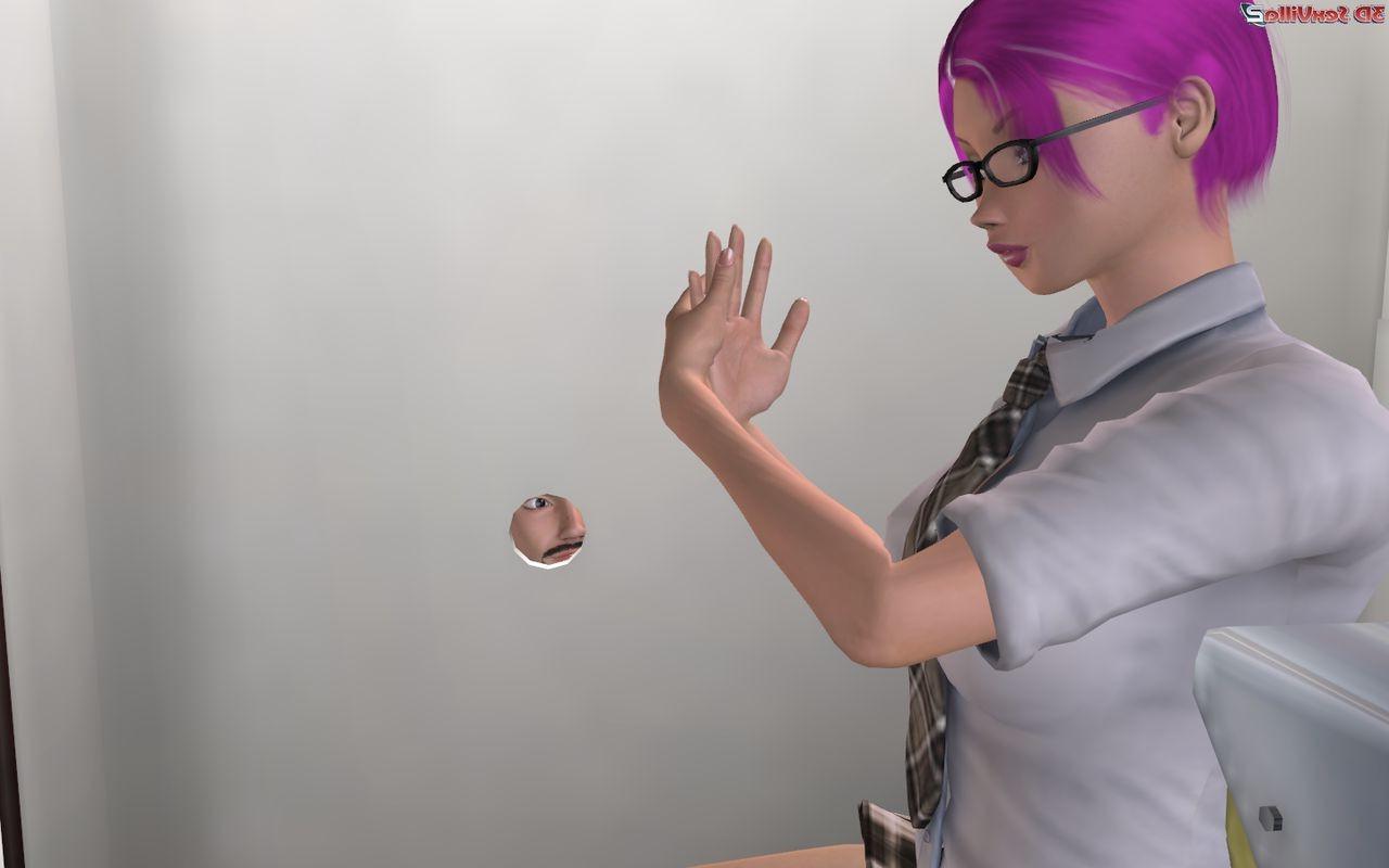 16P Animated gloryhole action with a surprise ending