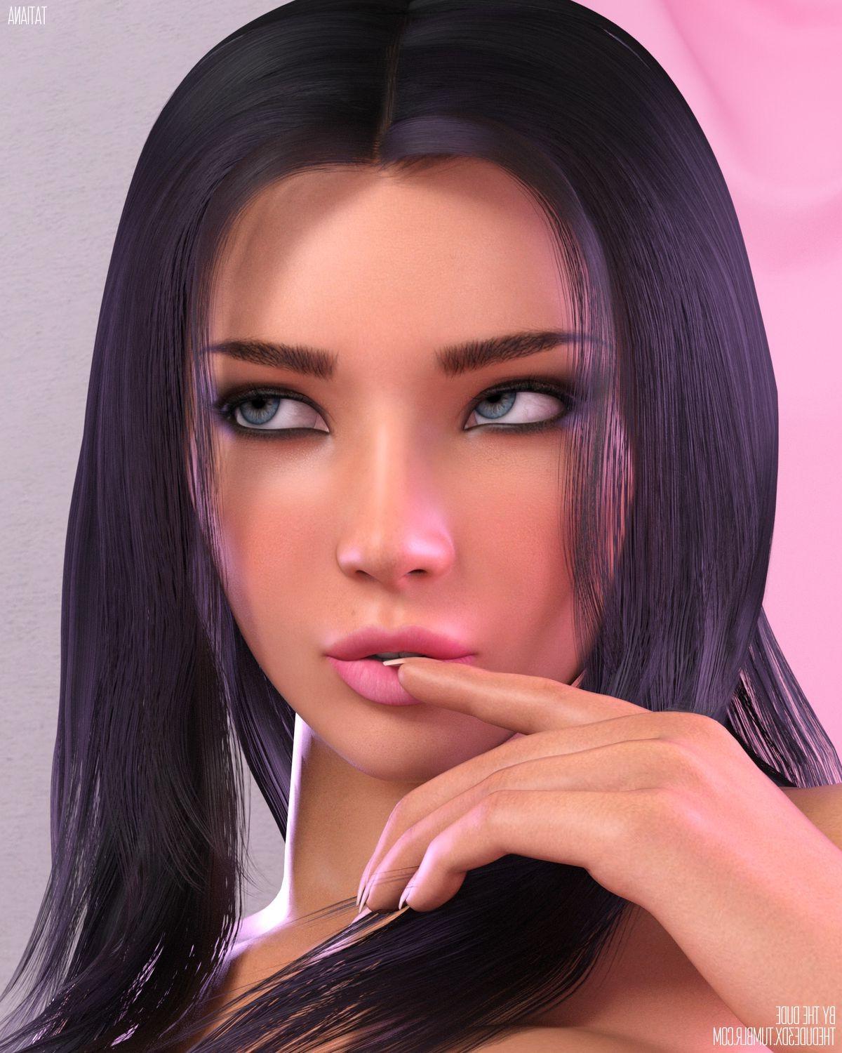 11P Busty animation babe