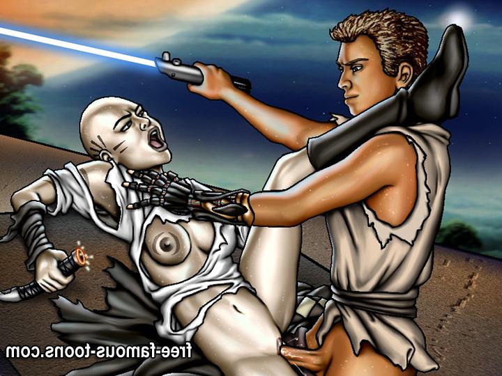 10P Star Wars hardcore cartoon sex