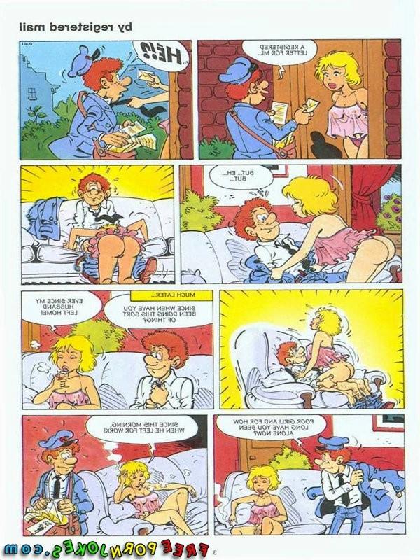 9P Funny sexual adventures of cartoon comic girls in different life