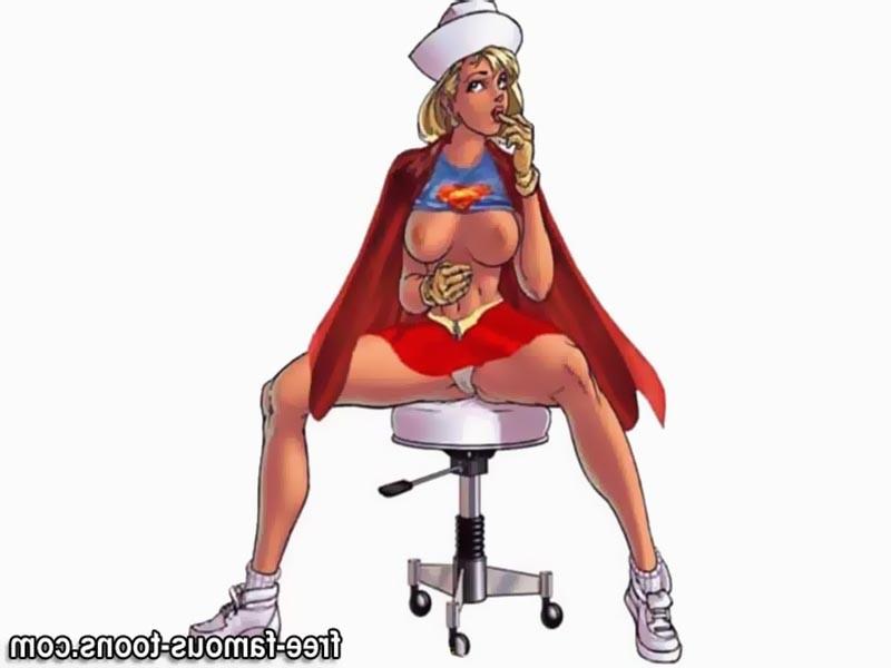 10P Superman and Supergirl hardcore cartoon sex
