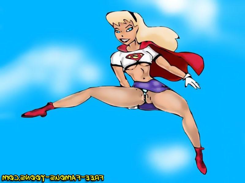 10P Superman and Supergirl hardcore cartoon sex