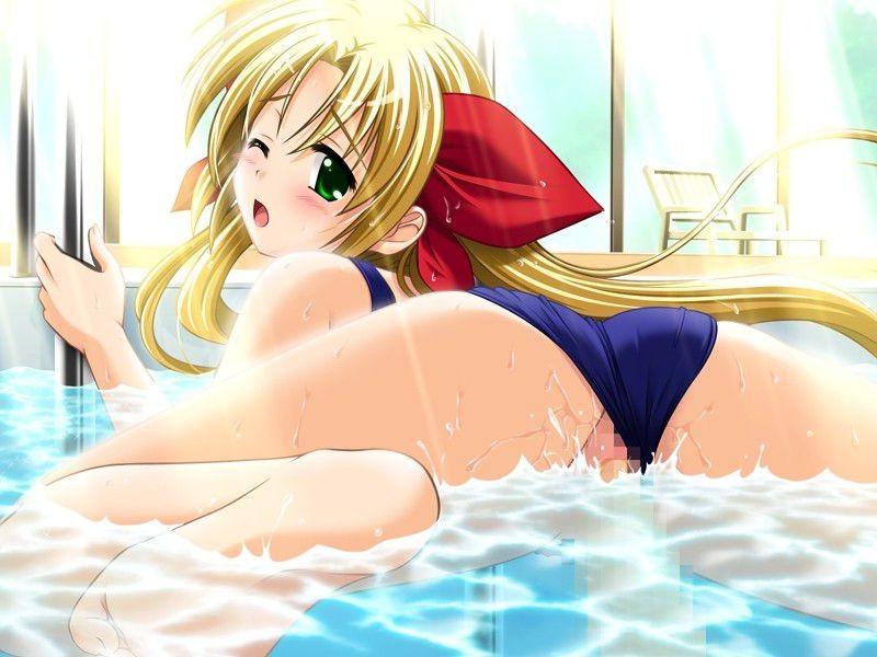 14P Young blonde slut with big tits fucked doggystyle in public pool