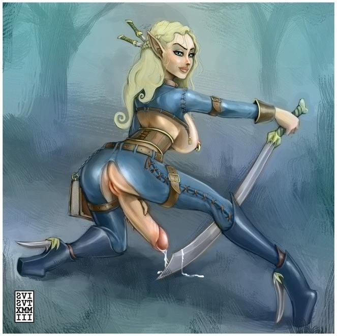 12P Elf anime shemales