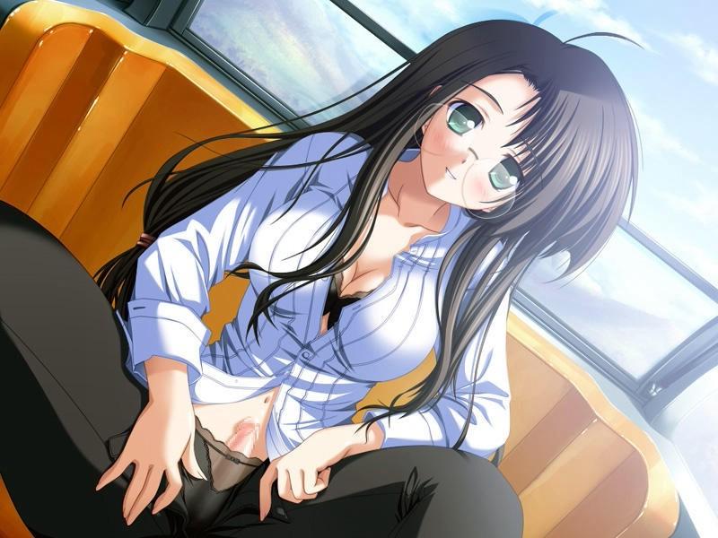 11P Futanari with glasses cumming
