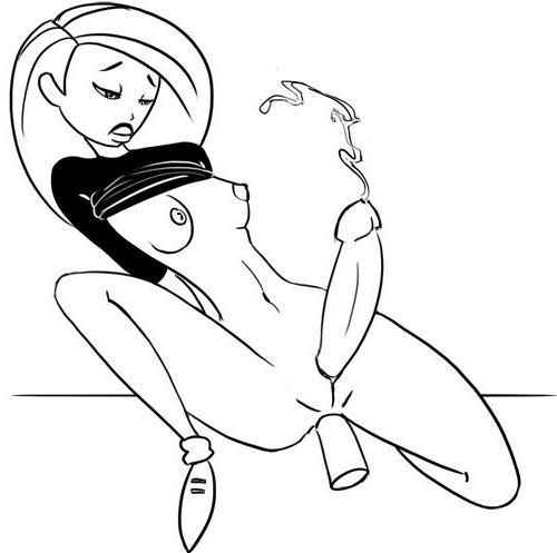 10P Kim Possible Futanari parody