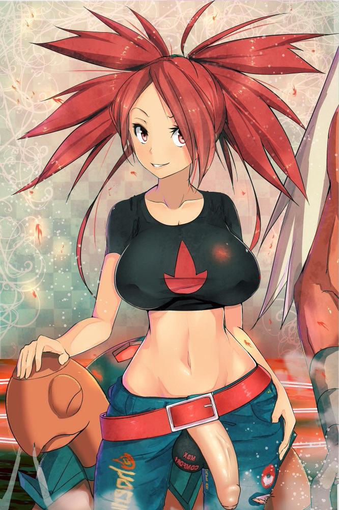 10P Futanari cocks in pants