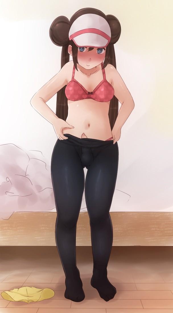 10P Futanari cocks in pants