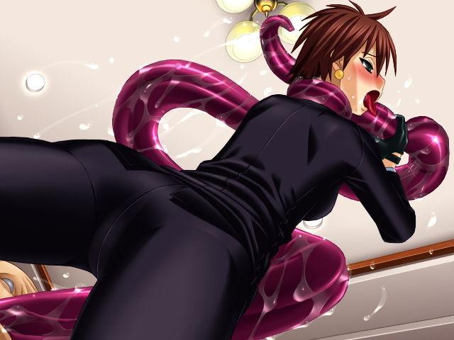 14P Nasty anal tentacles invading tight little teen hentai asses