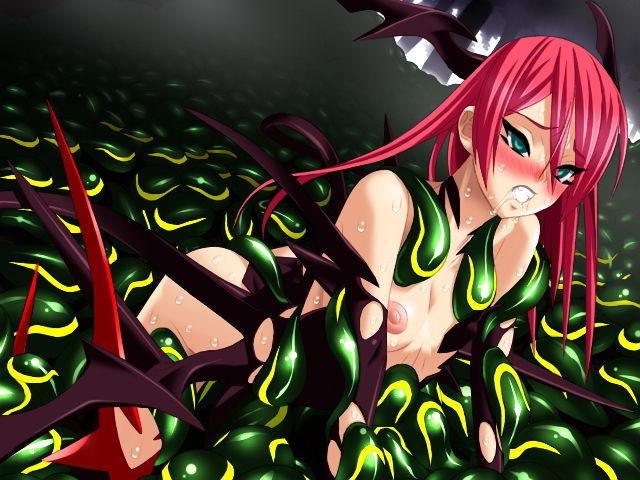 14P Nasty anal tentacles invading tight little teen hentai asses