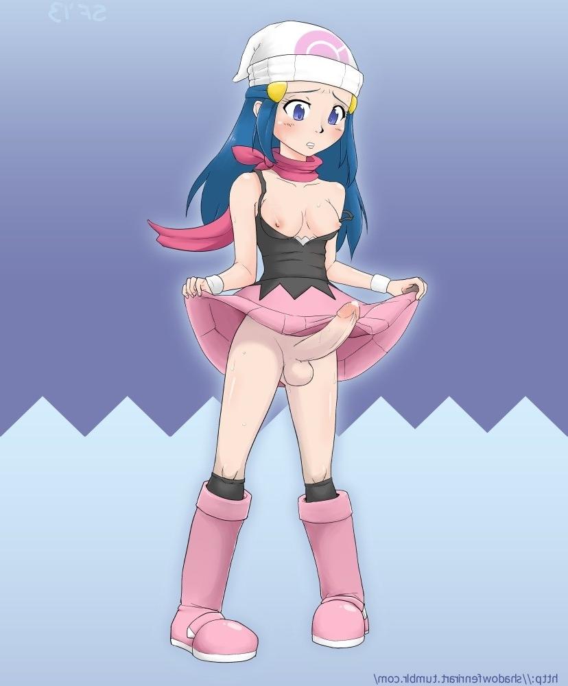 10P Pokemon trainers futanari porn