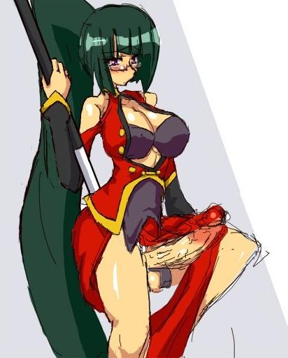11P Geek futanari in glasses aroused