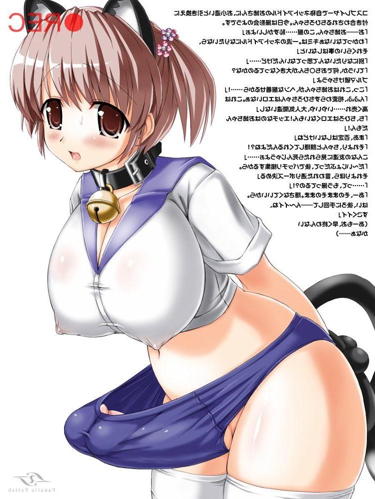 10P Futanari cums in panties