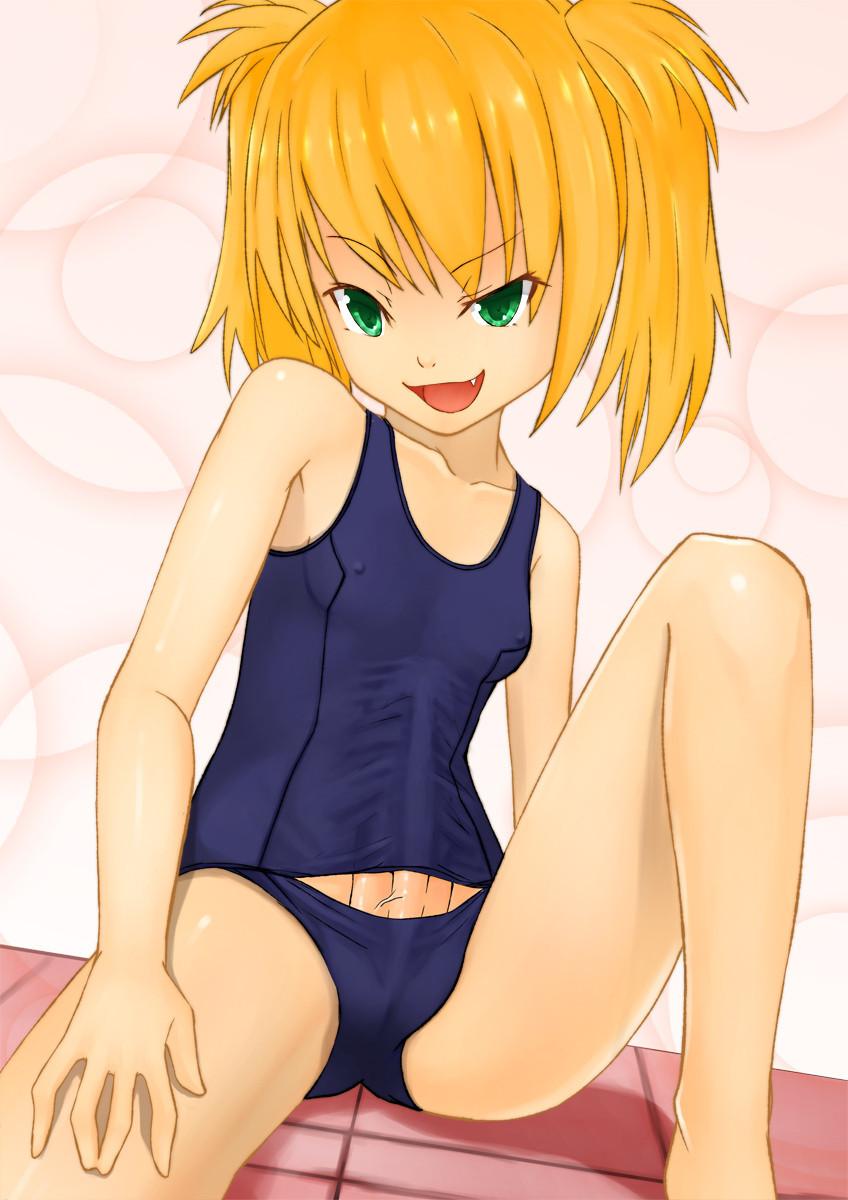 10P Futanari hard cocks in swim suits