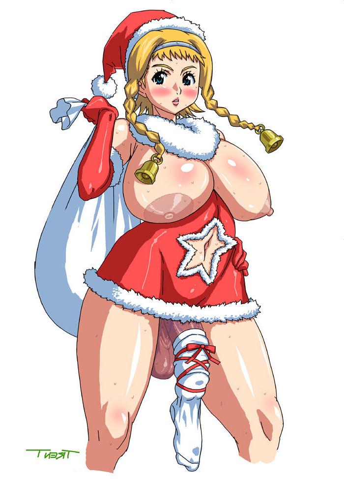 10P Futanari sex christmas