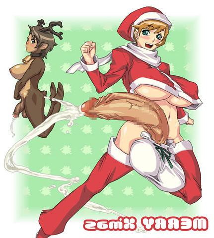 10P Futanari sex christmas