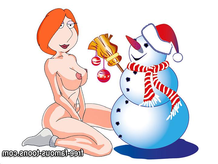 10P Famous cartoons Xmas orgy