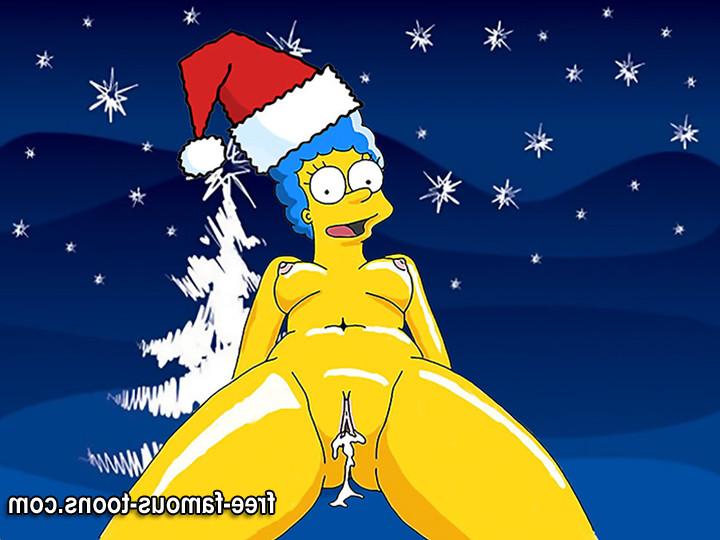 10P Famous cartoons Xmas orgy