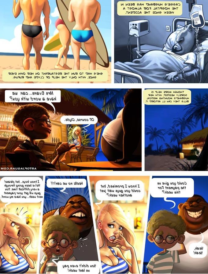 10P Busty milf sex comic