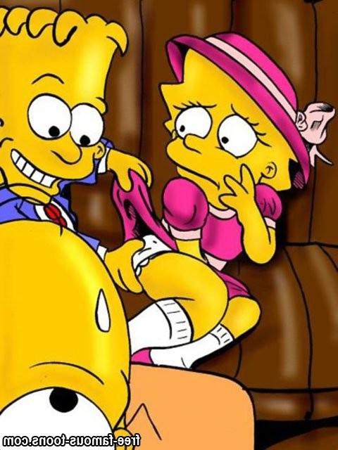 10P Bart Simpson seduces Lisa  Hardcore orgies with lusty Bart Simps