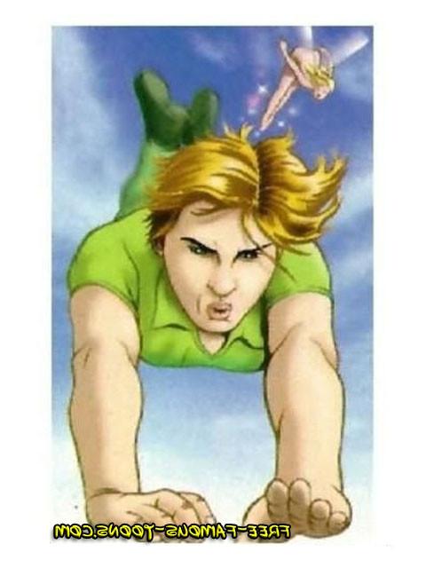 10P Peter Pan and Wendy wild orgy