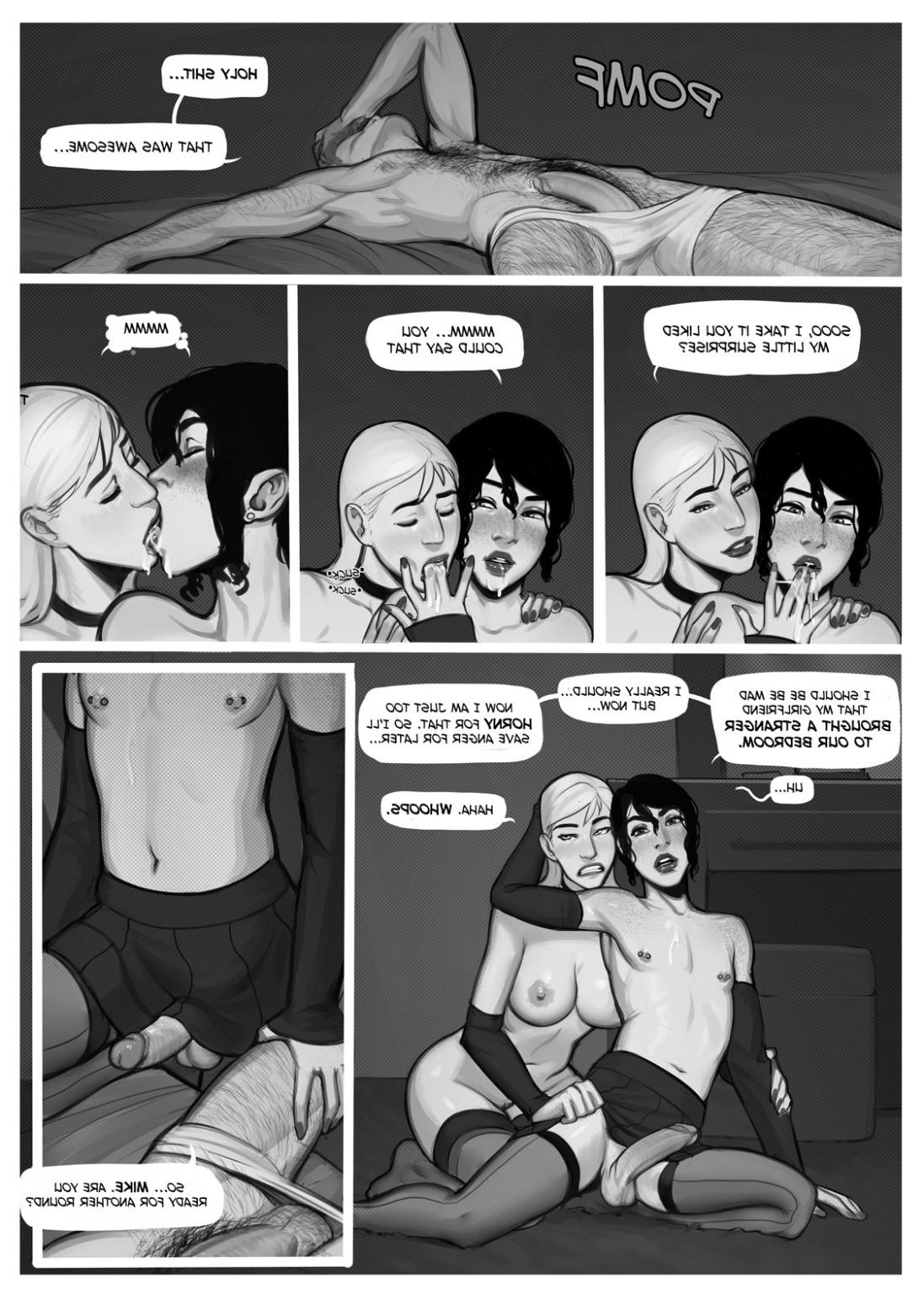 15P Futanari porn comics
