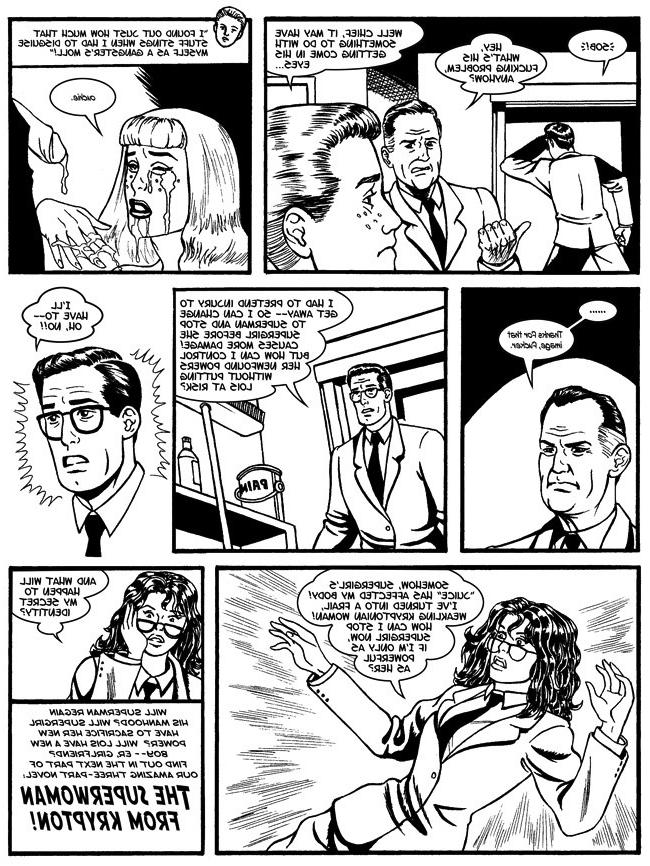 4P Supergirl dickgirl comics