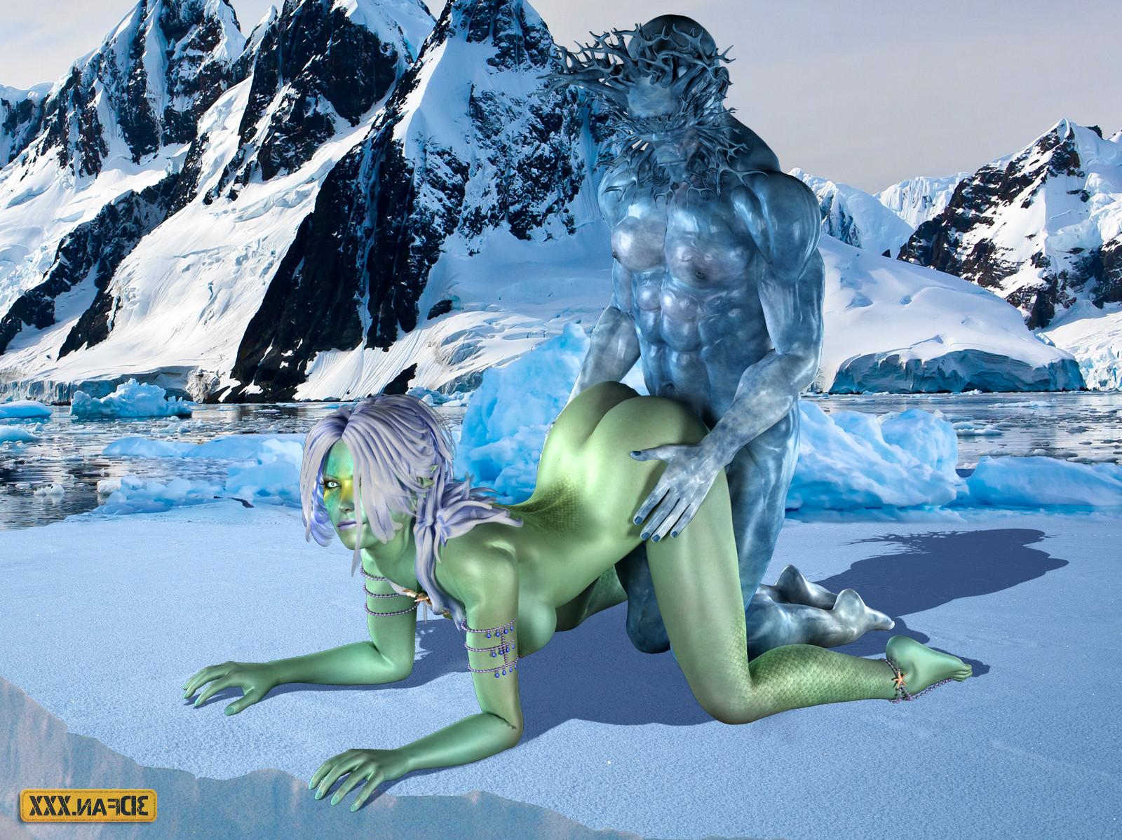 10P Monster anal sex cartoon