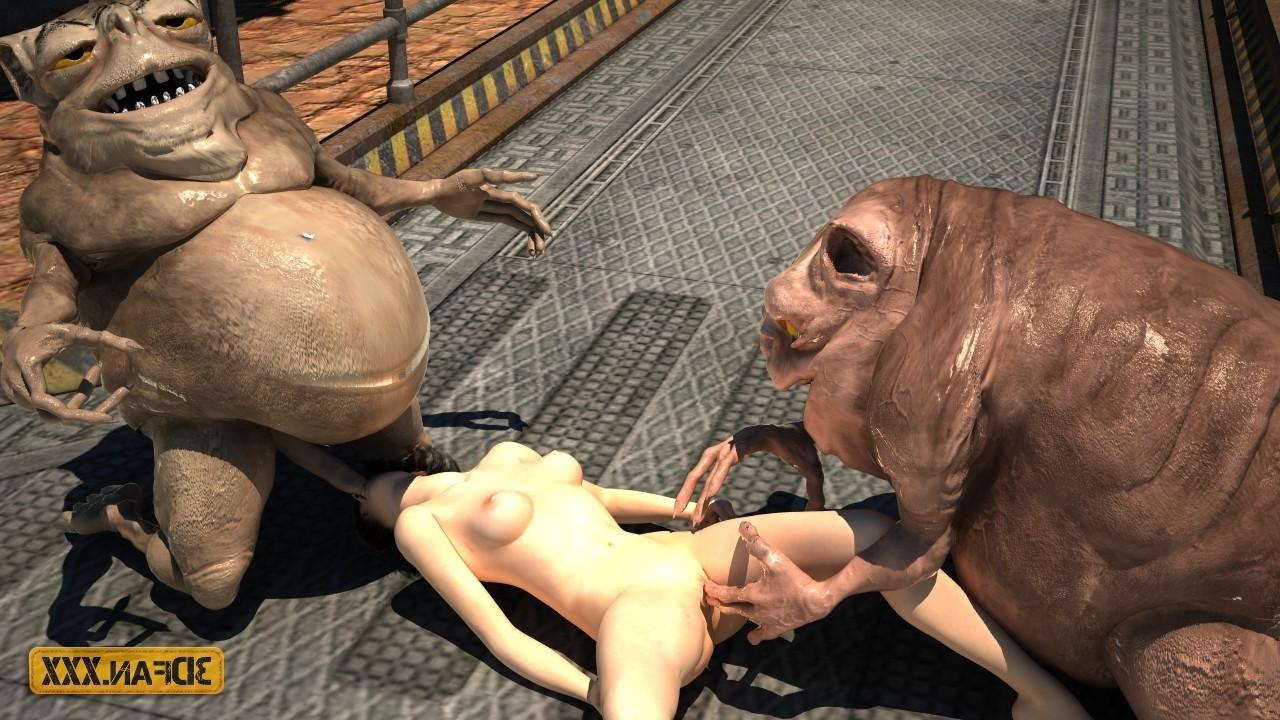 12P Monsters fuck girl