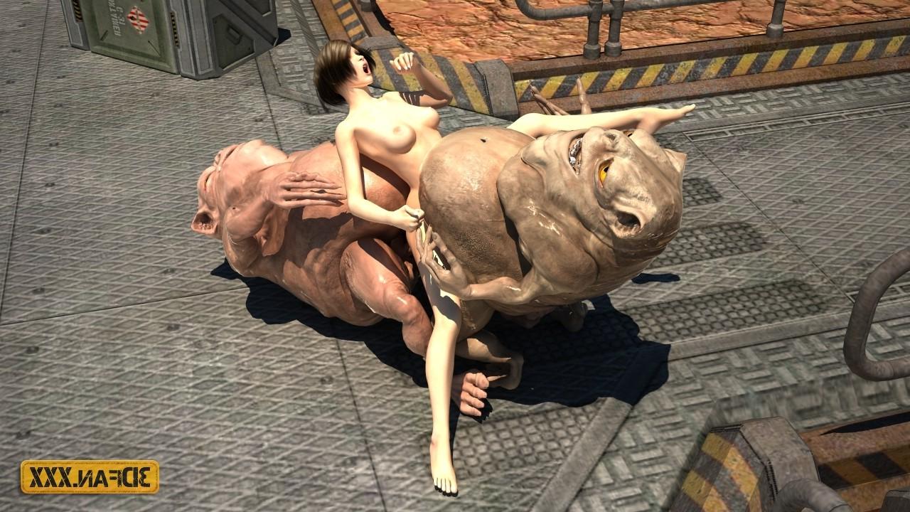 12P Monsters fuck girl