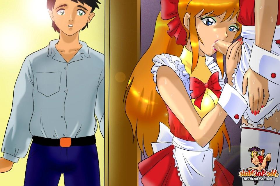 12P Anime shemale with two cocks