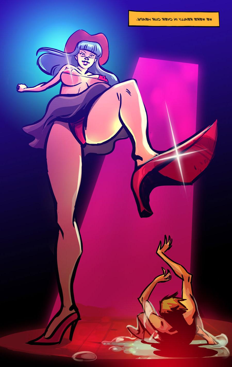 10P Giant tall girls sex comics